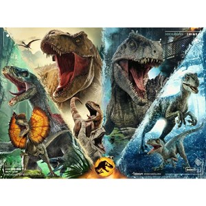 Puzzle dino jurassic world 3 100 pcs xxl