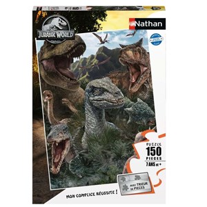 Puzzle jurassic world 3 150 pcs