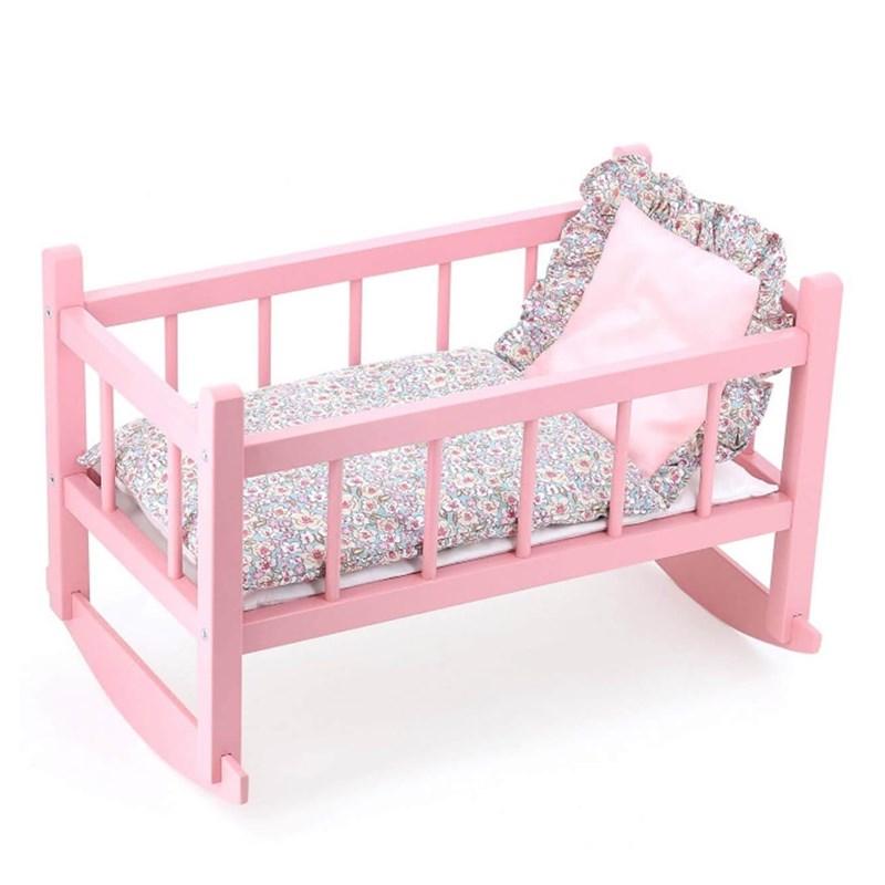 Lit bercelonnette poupée 40 cm vanille