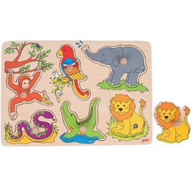 Puzzle sonore animaux du zoo