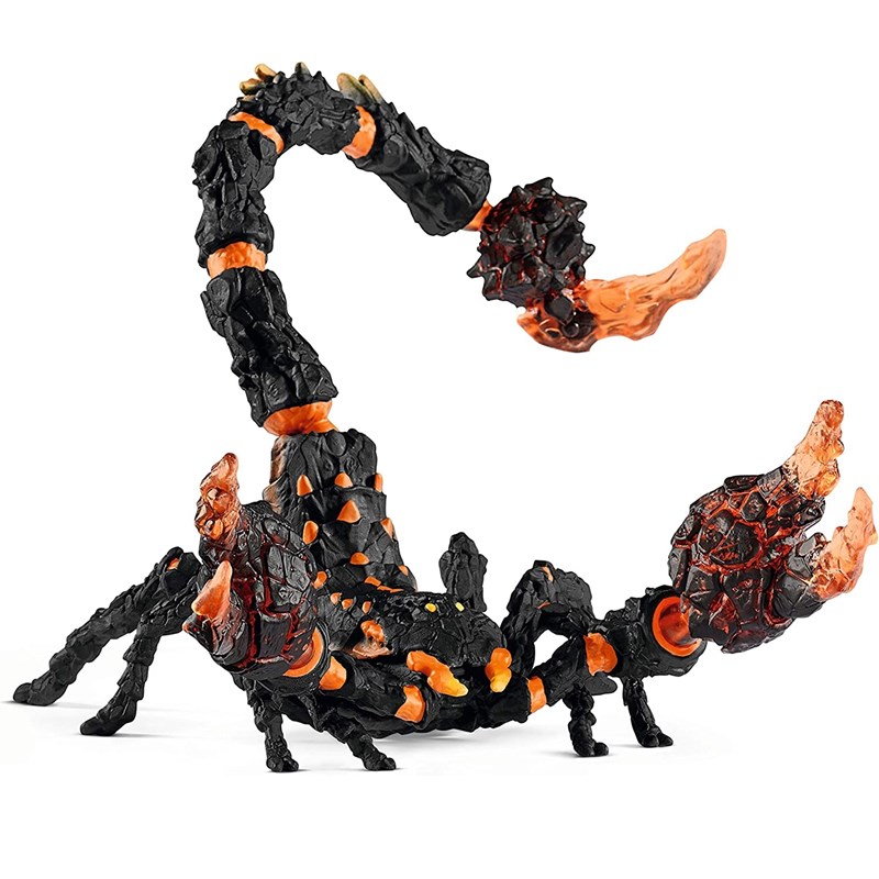 Figurine scorpion de lave