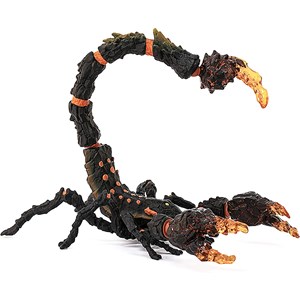 Figurine scorpion de lave