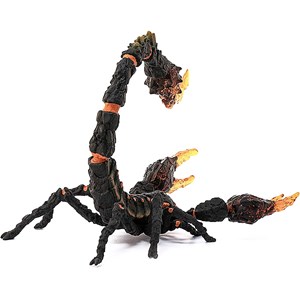 Figurine scorpion de lave