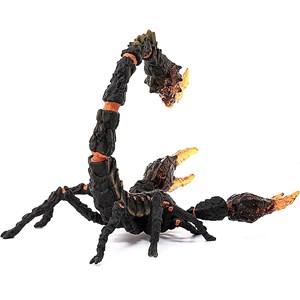 Figurine scorpion de lave
