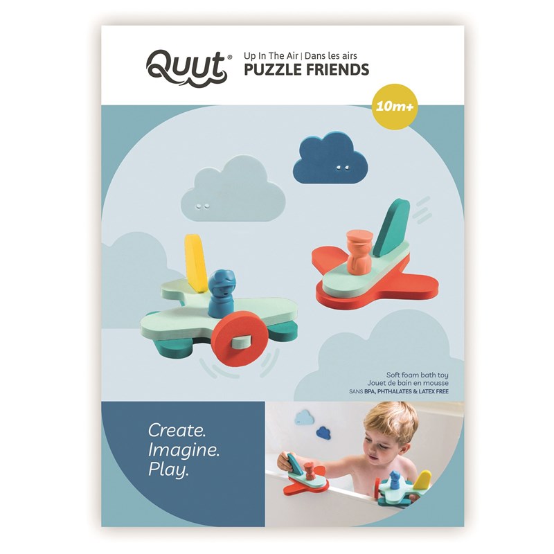Puzzle de bain - dans les airs