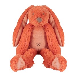 Peluche lapin richie orange 28 cm