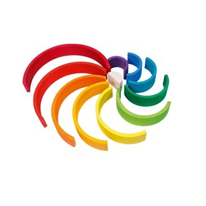 Jeu de construction arc-en-ciel