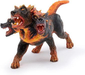 Figurine cerbère de feu
