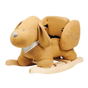 Bascule charlie le chien caramel