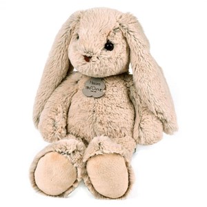 Peluche lapin beige 40 cm
