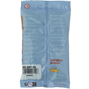 Sachet 1000 perles plastique midi vert