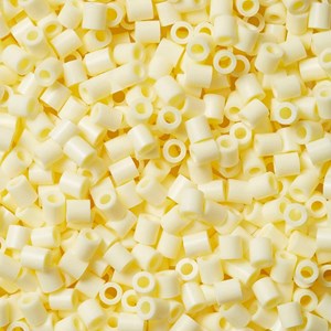 Sachet 1000 perles plastique midi crème