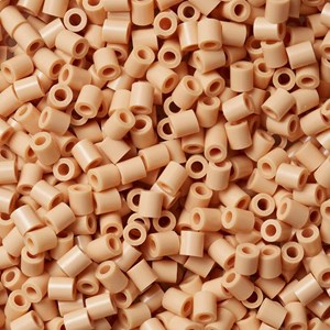 Sachet 1000 perles plastique midi beige