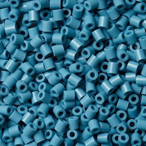 Sachet 1000 perles plastique midi turquo