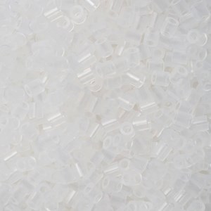 Sachet 1000 perles plastique midi transp
