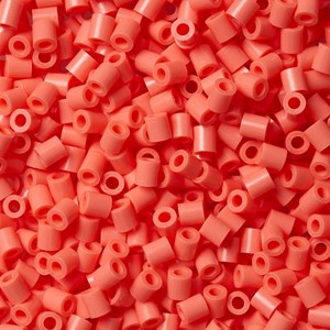 Sachet 1000 perles plastique midi rouge