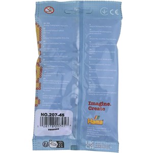 Sachet 1000 perles plastique midi violet