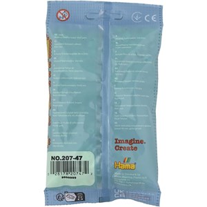 Sachet 1000 perles plastique midi vert p