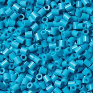 Sachet 1000 perles plastique midi azure