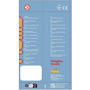 Sachet 1000 perles plastique midi bronze