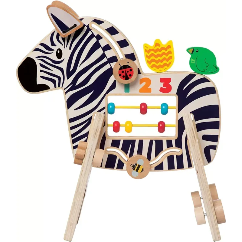 Jouet d'activité zèbre safari (Manhattan Toy) - Image 2