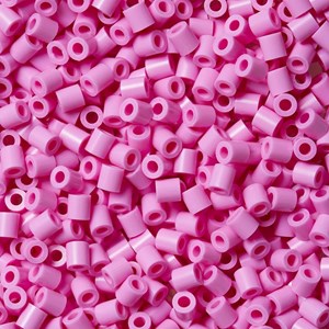 Sachet 1000 perles plastique midi rose p