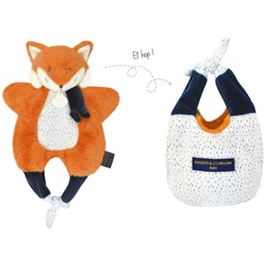 Doudou renard marionnette