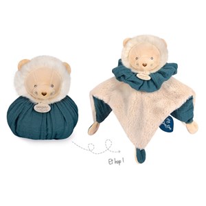 Doudou boule lion