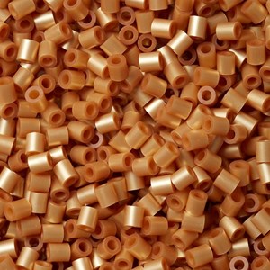 Sachet 1000 perles plastique midi or