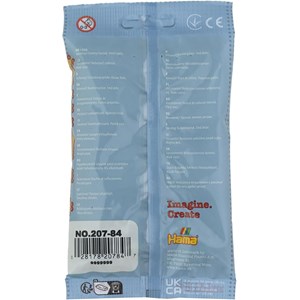 Sachet 1000 perles plastique midi vert o