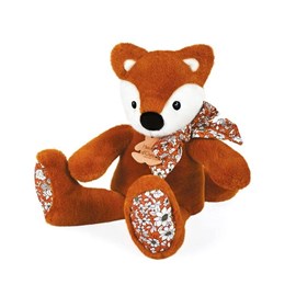 Peluche renard roux 25 cm