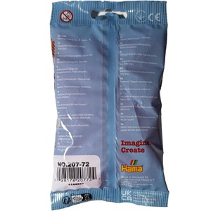 Sachet 1000 perles plastique midi rose t
