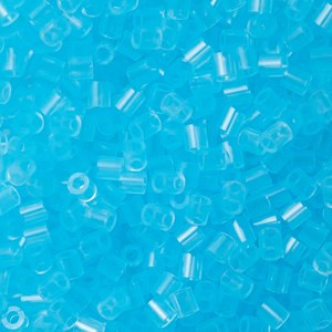 Sachet 1000 perles plastique midi bleu t