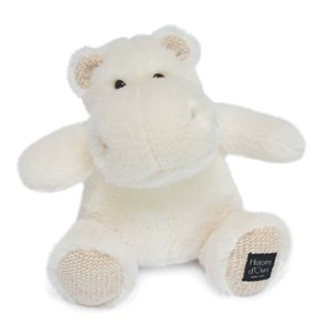 Peluche hippo hip chic crème 25 cm