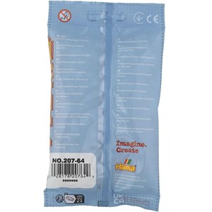 Sachet 1000 perles plastique midi nacré