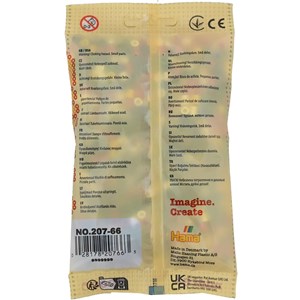 Sachet 1000 perles plastique midi base m