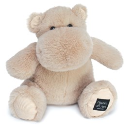 Peluche hippo hip chic beige 25 cm