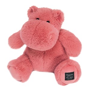 Peluche hippo hip chic terracotta 25 cm