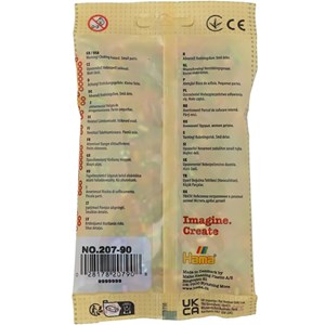 Sachet 1000 perles plastique midi mix bi