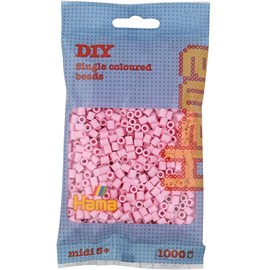 Sachet 1000 perles plastique midi mix ro
