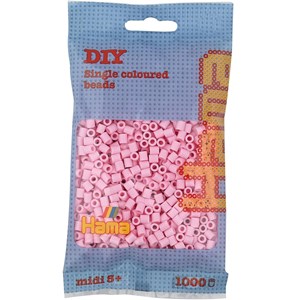 Sachet 1000 perles plastique midi mix ro