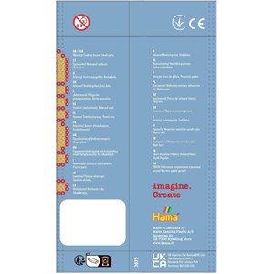 Sachet 1000 perles plastique midi mix li