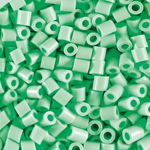 Sachet 1000 perles plastique midi menthe