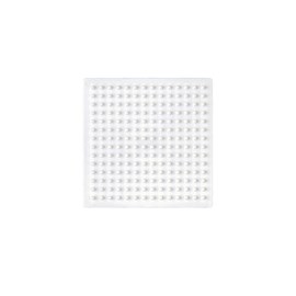 Plaque petit carré perles plastique mid