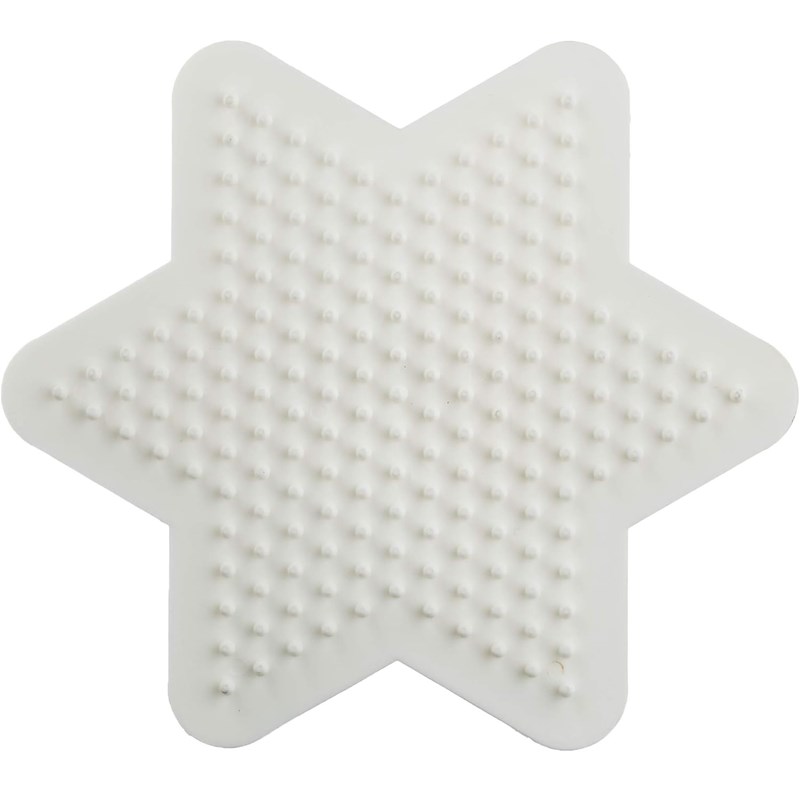 Plaque petite étoile perles plastique m