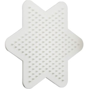 Plaque petite étoile perles plastique m