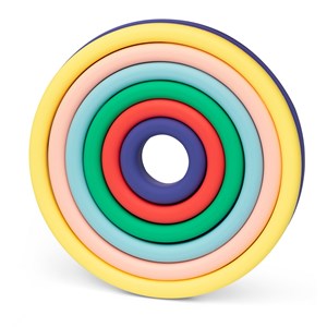 Cercles colorés en silicone