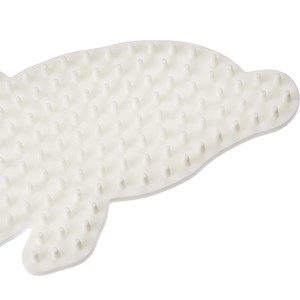 Plaque dauphin perles plastique midi
