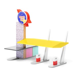Station essence rocket fuel station