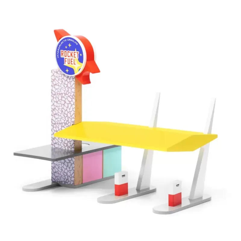 Station essence rocket fuel station